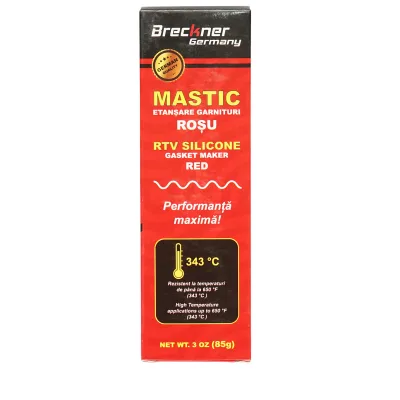 Silicone per guarnizione rosso 85g temp. alta 343 gradi - immagine 2