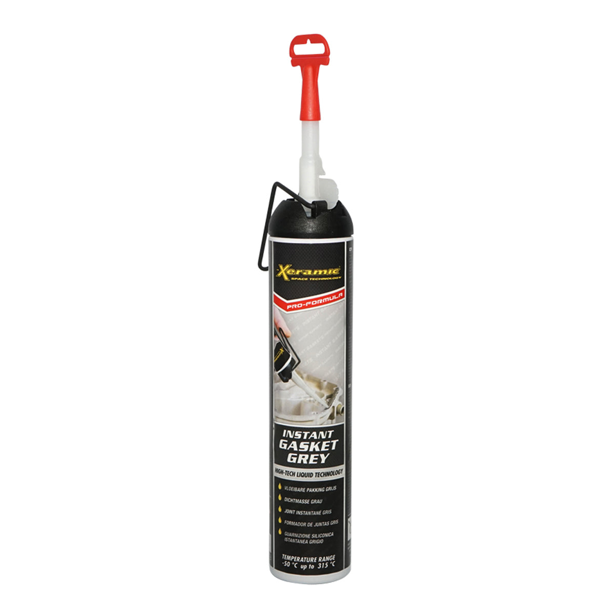 Silicone per Guarnizioni  professionale grigio 200ml Xeramic