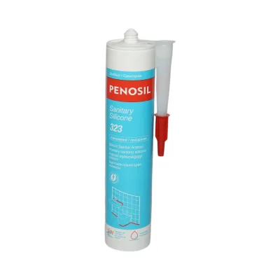 Silicone sanitario sigillante trasparente resistente alla muffa 280 ml – Sanitary Silicone 323 Penosil