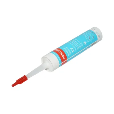 Silicone sanitario sigillante trasparente resistente alla muffa 280 ml – Sanitary Silicone 323 Penosil - immagine 3