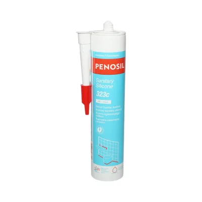 Silicone sigillante sanitario bianco resistente alla muffa 280 ml – Sanitary Silicone 323 Penosil