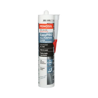 Silicone sigillante trasparente multifunzionale EasyPRO All Purpose 280 ml – Penosil