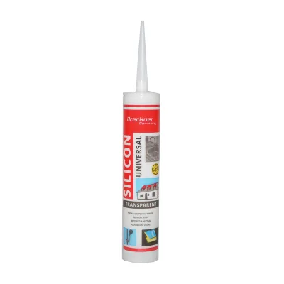 Silicone trasparente universale per interni/esterni 300ml Breckner Germany