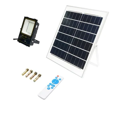 Sistema di illuminazione con pannello solare da 22W, lampada da 75W e grado di protezione IP66