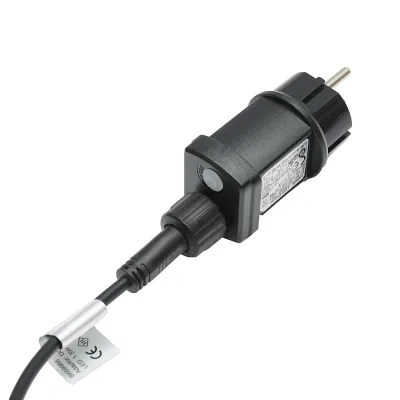 Sistema di illuminazione da esterno a LED 12 prese E27, cavo da 6 m, 220 V IP44 - immagine 6