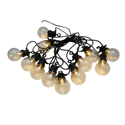 Sistema di illuminazione da esterno a LED 12 prese, cavo 6m, 220V IP44 - immagine 2
