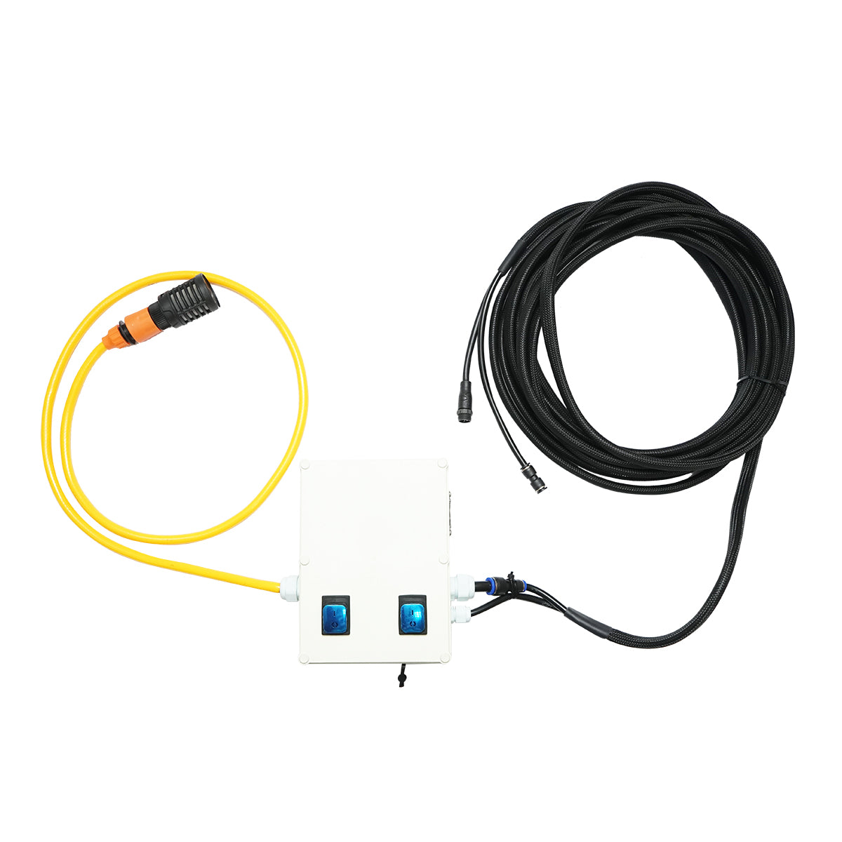 Sistema di pulizia dei pannelli solari fotovoltaici 220V con 1 spazzola e braccio fino a 5,5 m - immagine 6