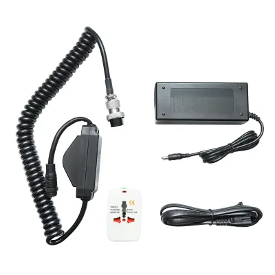 Sistema di pulizia dei pannelli solari fotovoltaici con 2 spazzole, batteria 24V/26Ah e braccio fino a 7,5 m - immagine 2