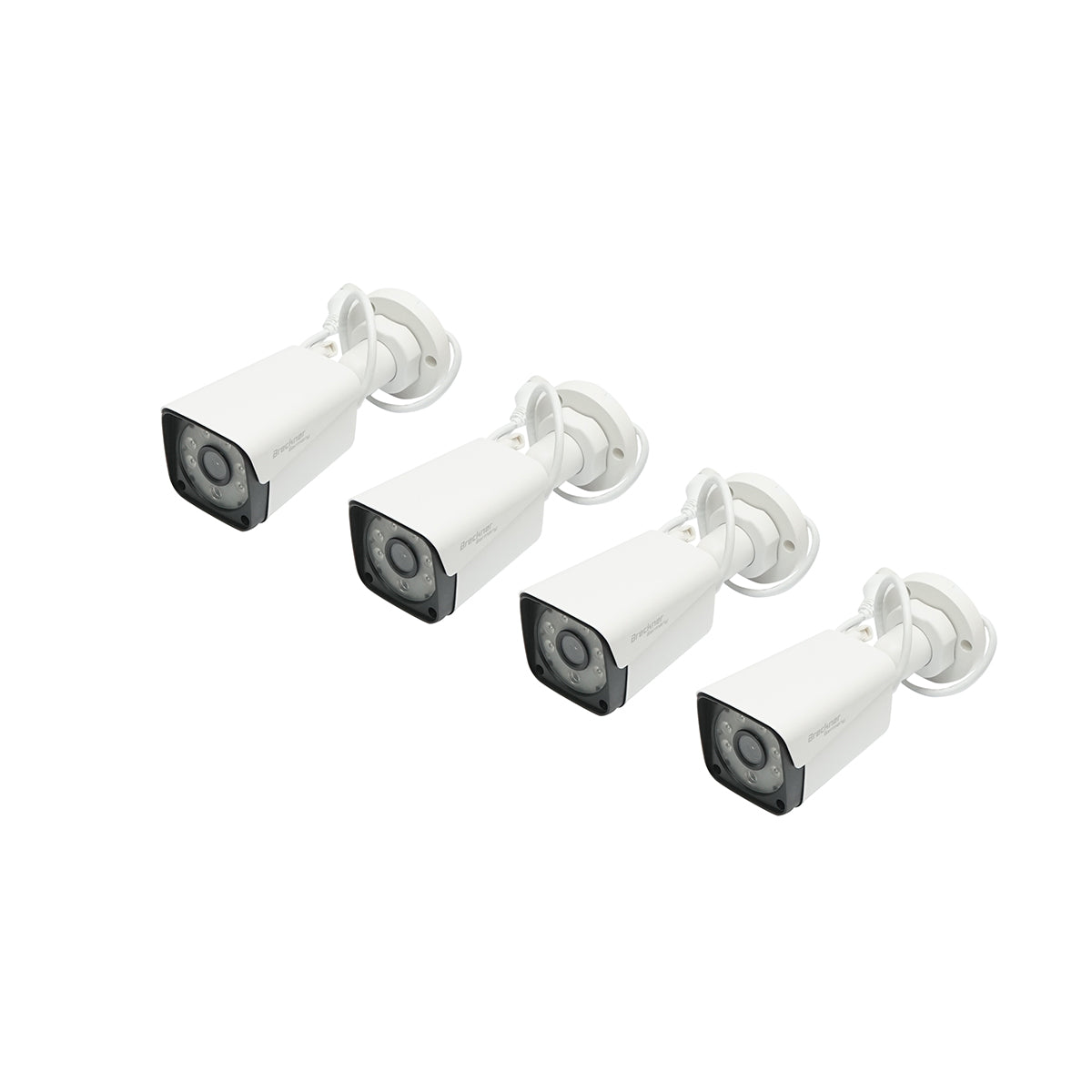 Sistema di videosorveglianza con 4 telecamere FHD da 3 MP, Wi-Fi P2P, PTZ rotante a 360° con sensore di movimento, allarme, visione notturna e applicazione XMeye. - immagine 3