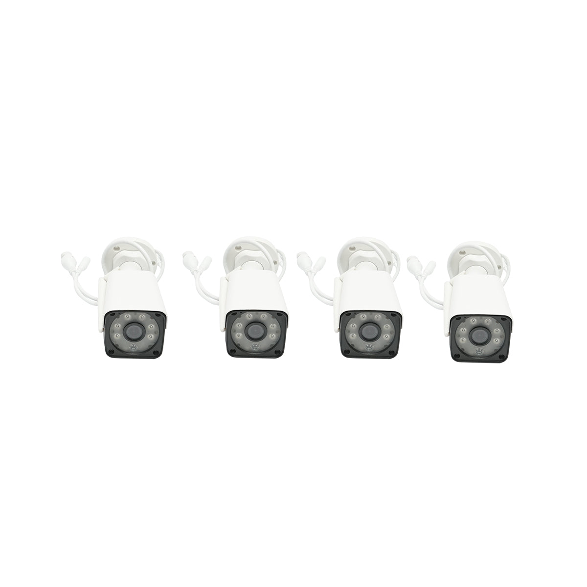 Sistema di videosorveglianza con 4 telecamere FHD da 3 MP, Wi-Fi P2P, PTZ rotante a 360° con sensore di movimento, allarme, visione notturna e applicazione XMeye. - immagine 2