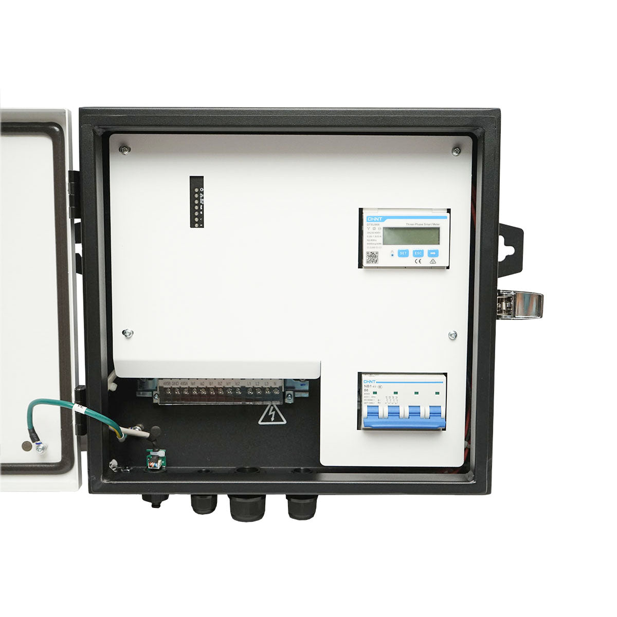 Smart backup box GROWATT 300KW, scatola antireflusso, contatore intelligente DTSU666 - immagine 3
