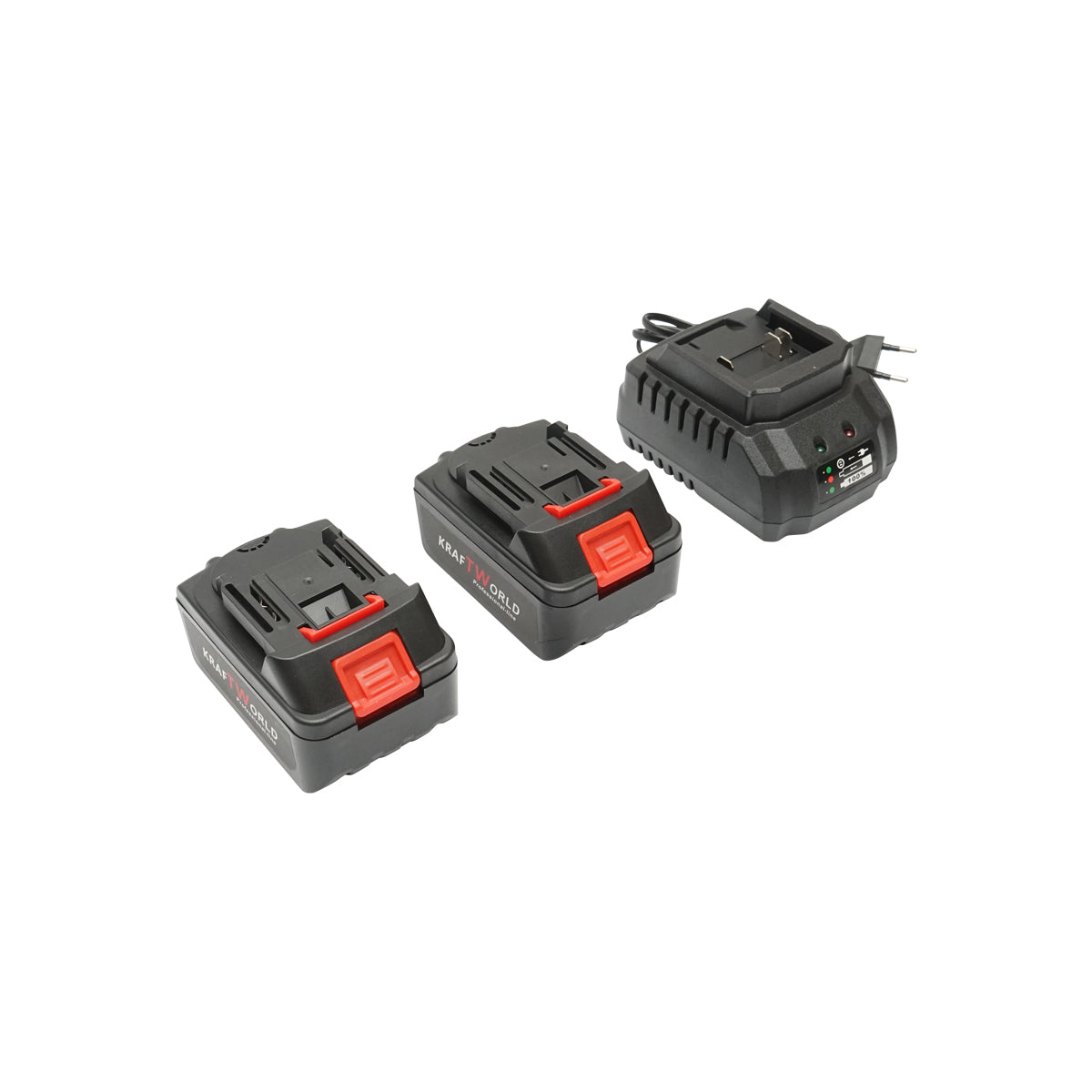 Smerigliatrice angolare 125 mm con batteria 20 V/4 Ah KrafTWorld - immagine 6