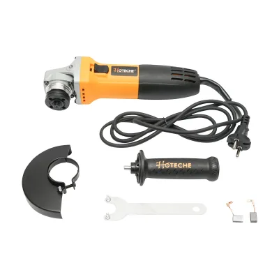 Smerigliatrice angolare flessibile 750W disco 115mm 11000 giri/min Hoteche - immagine 2