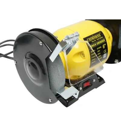 Smerigliatrice da banco 250W, disco abrasivo 220V 150x16x12,7mm, velocità di rotazione 2950rpm Crownman - immagine 5
