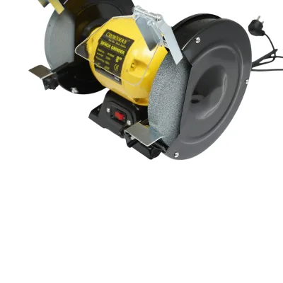 Smerigliatrice da banco 400W, disco abrasivo 220V 200x20x16mm, velocità di rotazione 2950rpm Crownman - immagine 5