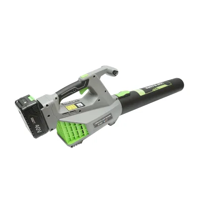 Soffiatore da giardino 650W con batteria 40V/2Ah, velocità 175 km/h, 21000 giri/min - immagine 5