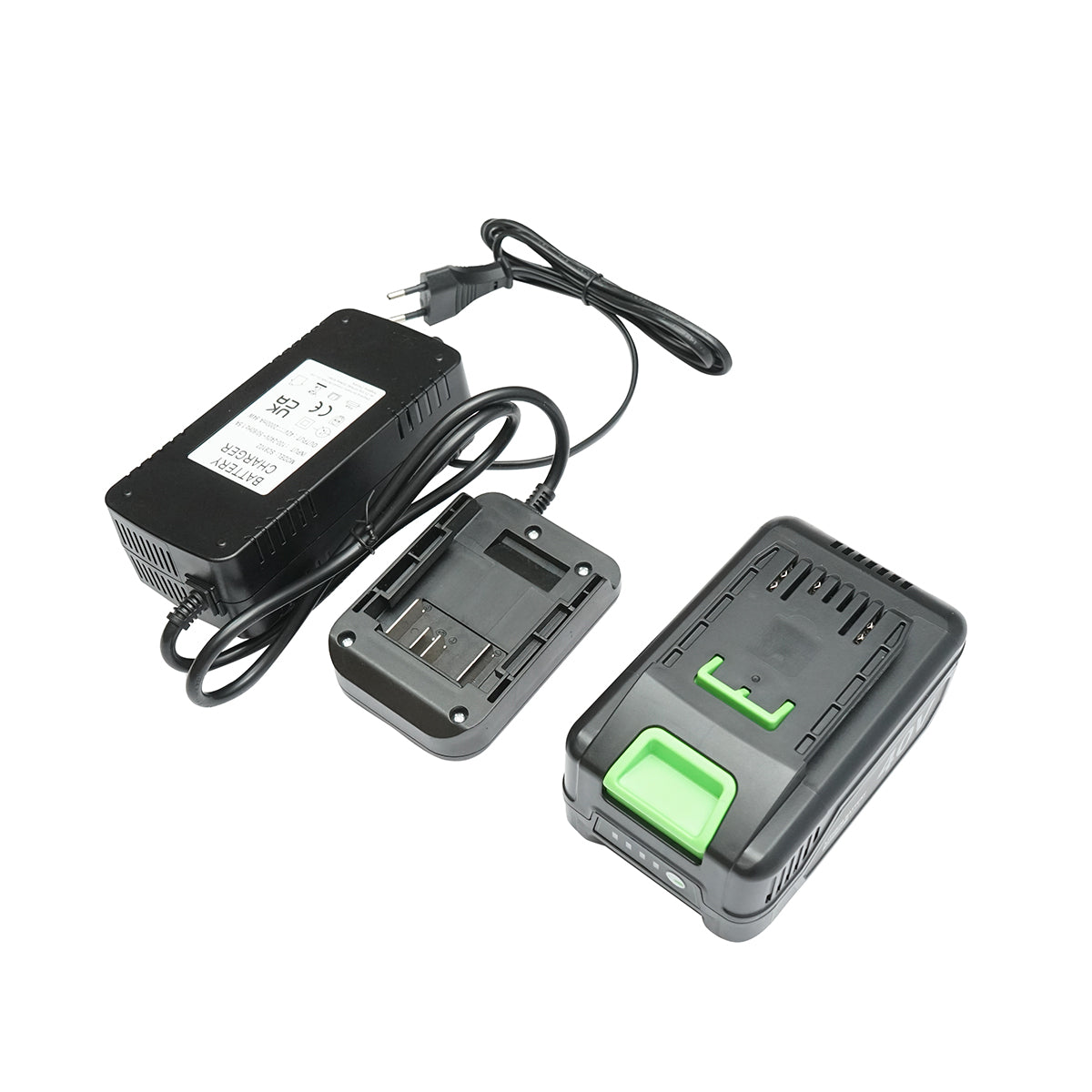 Soffiatore da giardino 650W con batteria 40V/2Ah, velocità 175 km/h, 21000 giri/min - immagine 3