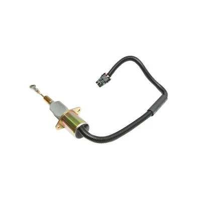 Solenoide pompa di iniezione per arresto motore John Deere RE504223, RE54747 - immagine 2
