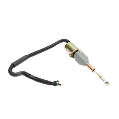 Solenoide pompa di iniezione per arresto motore John Deere RE504223, RE54747 - immagine 3