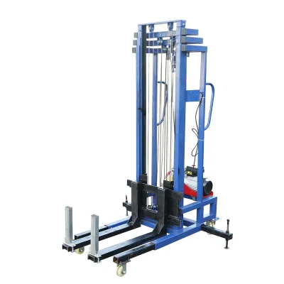 Sollevatore elettrico per materiali edili da 300 kg, altezza massima 5 m con telecomando