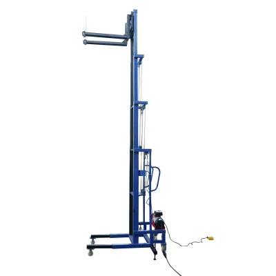 Sollevatore elettrico per materiali edili da 300 kg, altezza massima 5 m con telecomando - immagine 4