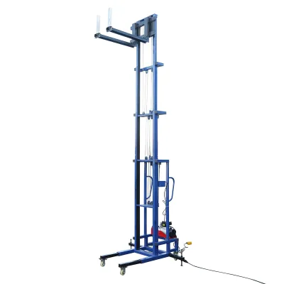 Sollevatore elettrico per materiali edili da 300 kg, altezza massima 5 m con telecomando - immagine 2