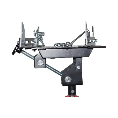 Sollevatore idraulico da fossa 500 kg 1.2-1.9 mt Sollevatore da fossa e sottoponte 500kg con supporto cambio - immagine 3