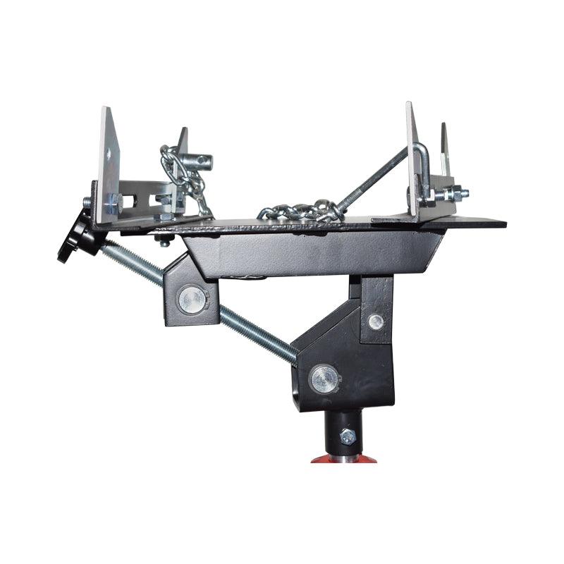 Sollevatore idraulico da fossa 500 kg 1.2-1.9 mt Sollevatore da fossa e sottoponte 500kg con supporto cambio - immagine 3