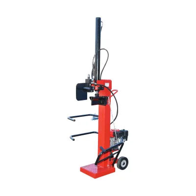 Spaccalegna verticale con motore a benzina da 196 cc, potenza di spacco 14T, tronco da 1040x400 mm Breckner Germany - immagine 2