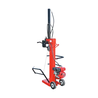 Spaccalegna verticale con motore a benzina da 196 cc, potenza di spacco 14T, tronco da 1040x400 mm Breckner Germany - immagine 4