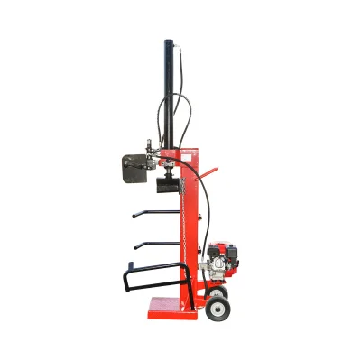 Spaccalegna verticale con motore a benzina da 196 cc, potenza di spacco 14T, tronco da 1040x400 mm Breckner Germany - immagine 5