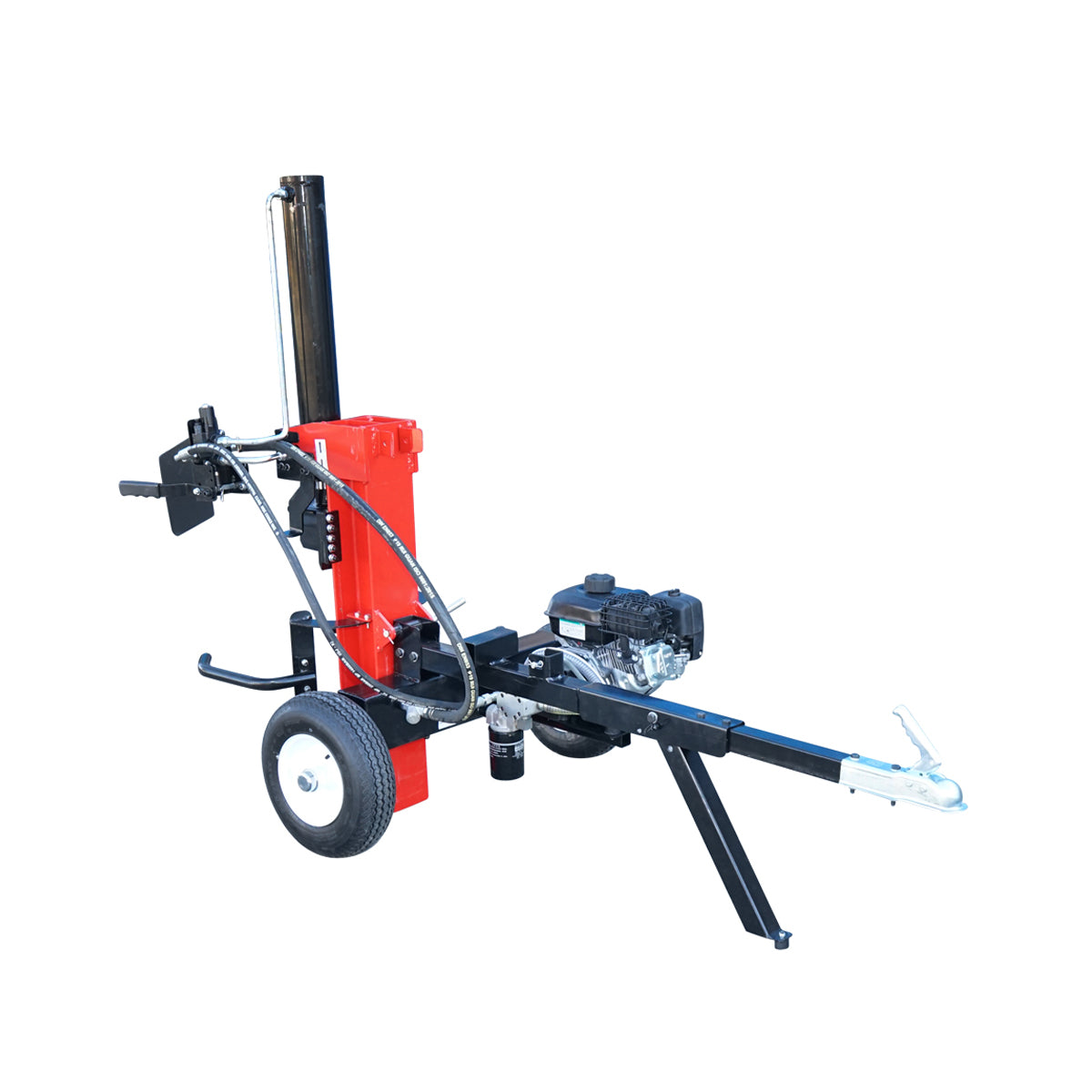 Spaccalegna verticale con motore a benzina da 208 cc, potenza di spacco 22 t, tronco 610x400 mm Breckner Germany - immagine 4