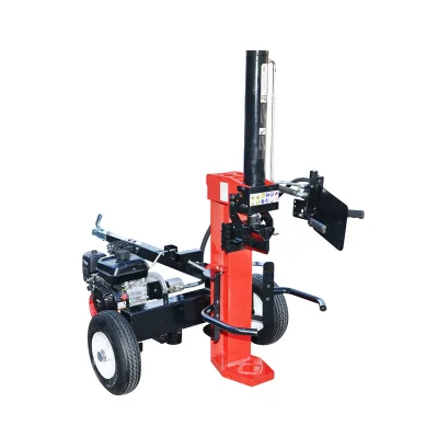 Spaccalegna verticale con motore a benzina da 208 cc, potenza di spacco 22 t, tronco 610x400 mm Breckner Germany