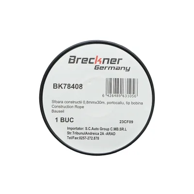 Spago da muratura arancione in tamburo, 0,8 mm x 30 m Breckner Germany - immagine 3