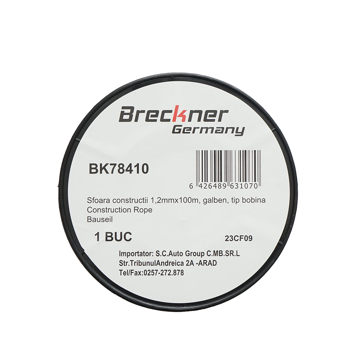 Spago da muratura giallo in tamburo, 1,2 mm x 100 m Breckner Germany - immagine 2