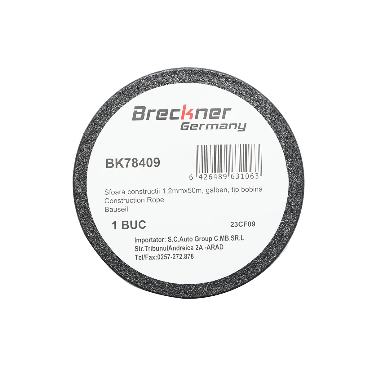 Spago da muratura giallo in tamburo, 1,2 mm x 50 m Breckner Germany - immagine 3