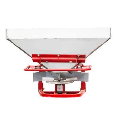 SPANDICONCIME FLS600 CON TRAMOGGIA DA 600 KG DISTRIBUTORE DI FERTILIZZANTI IN ACCIAIO INOX CON CARDANO INCLUSO E TRAMOGGIA DA 600 KG - immagine 2