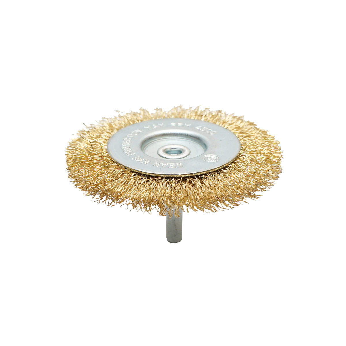 Spazzola circolare in filo metallico con attacco M14, 75 mm, 4500 giri/min, Breckner Germany - immagine 2