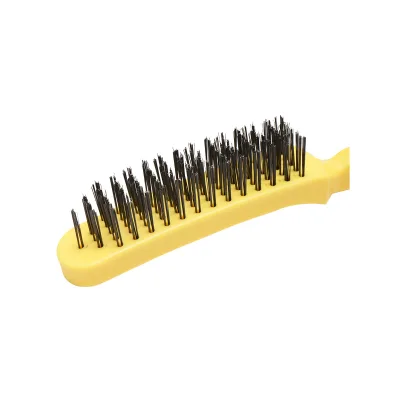 Spazzola metallica a 5 file con manico in plastica da 270 mm Breckner Germany - immagine 4