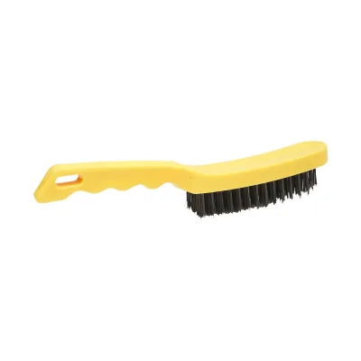 Spazzola metallica a 6 file con manico in plastica 270 mm Breckner Germany - immagine 3