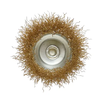 Spazzola metallica a tazza da 50 mm, albero da 6 mm, velocità massima 4500 giri/min. Breckner Germany - immagine 4