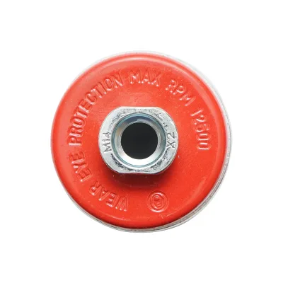 Spazzola metallica con filo intrecciato, tipo a tazza, 65 mm, M14 Breckner Germany - immagine 2