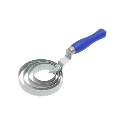 Spazzola metallica spiralata per la toelettatura dei cavalli – 230×105 mm Breckner Germany - immagine 4
