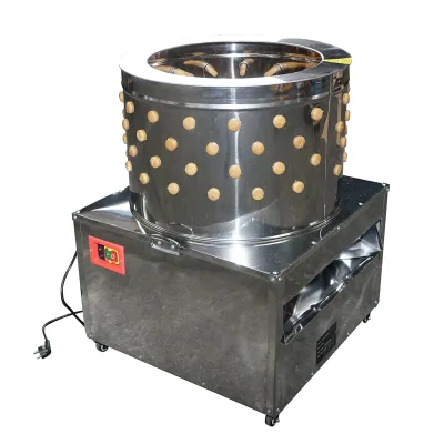 Spennatore per uccelli in acciaio inox, capacità massima 2200W, 220V. 6 uccelli, 157 dita, 240 giri/min IP68