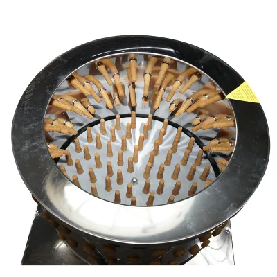 Spennatore per uccelli in acciaio inox, capacità massima 2200W, 220V. 6 uccelli, 157 dita, 240 giri/min IP68 - immagine 4