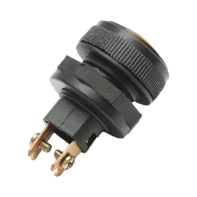 Spia luminosa gialla 12V/10A–24V/5A 2 pin universale - immagine 3