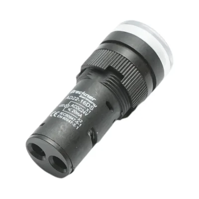 Spia luminosa LED bianca 24V AC/DC 16mm Breckner Germany - immagine 3