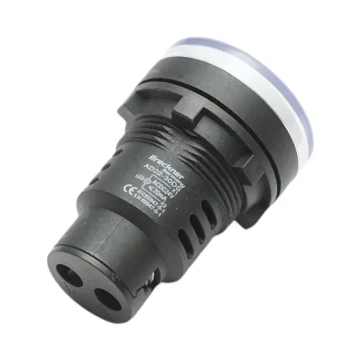 Spia luminosa LED bianca 24V AC/DC 30mm Breckner Germany - immagine 3