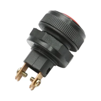 Spia luminosa rossa 12V/10A–24V/5A con 2 pin universale - immagine 3