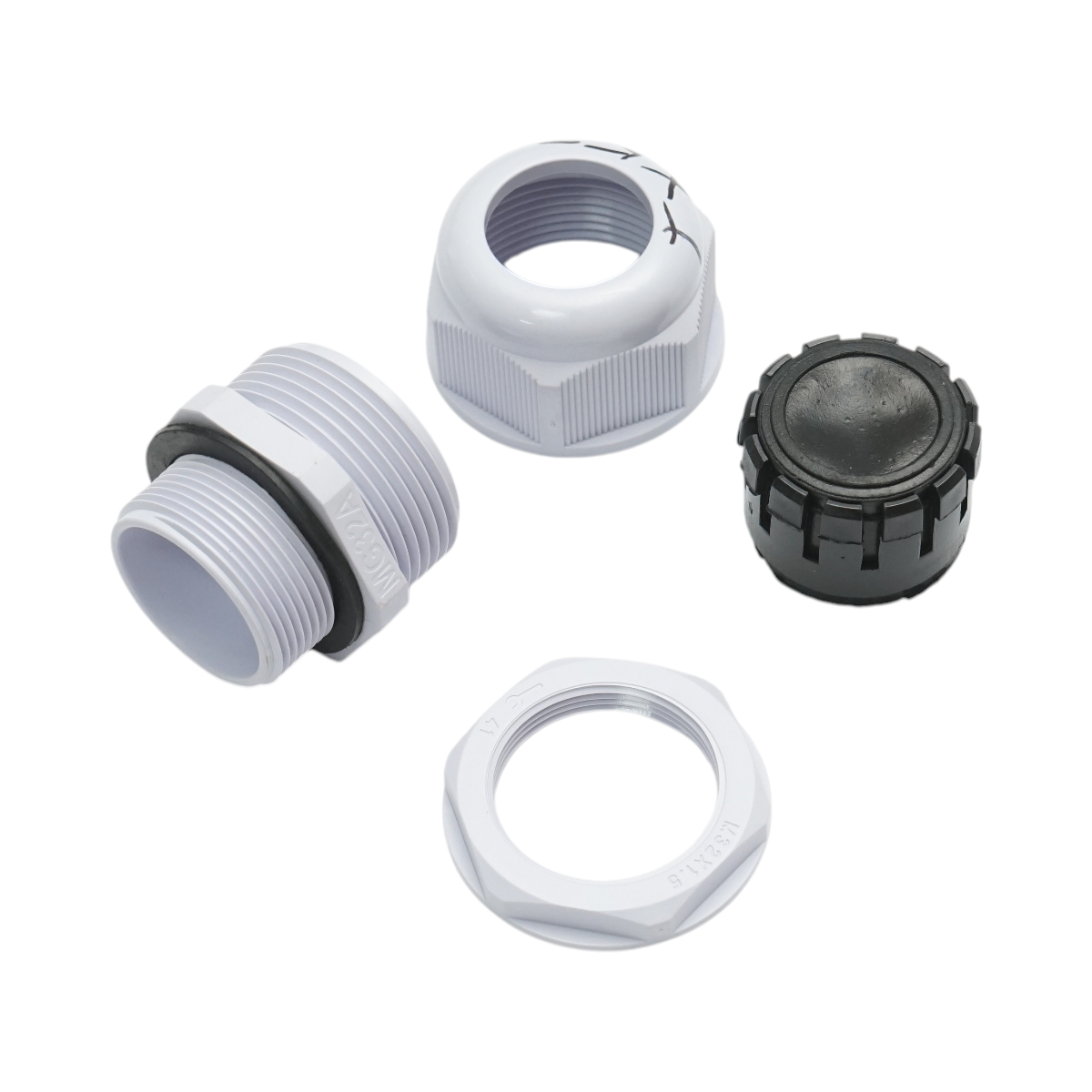 Spina MG32 ABS+EPDM grigio IP68 - immagine 4